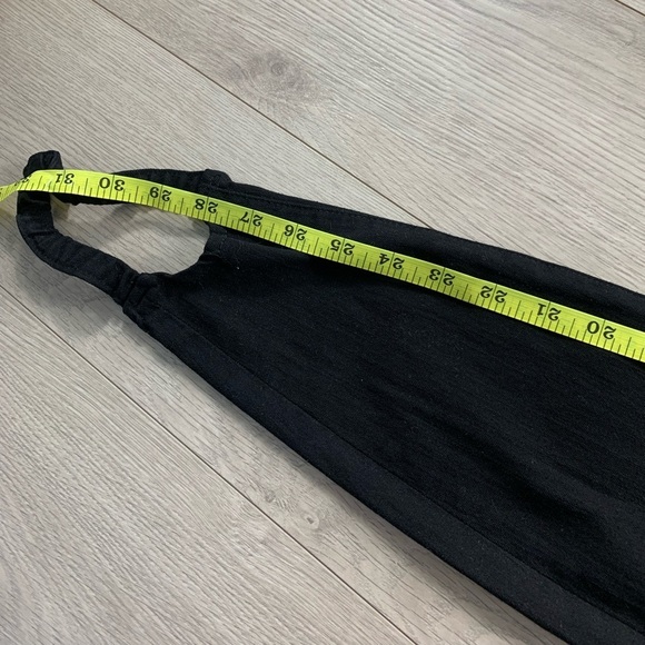 FRAME Ali High Rise Cigarette Stirrup Jeans in Black - Picture 14 of 16